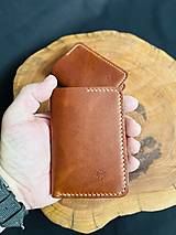 Peňaženky - Kožená peňaženka NO.1 - 16291805_