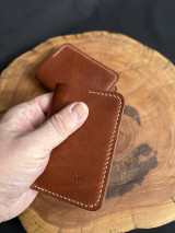 Peňaženky - Kožená peňaženka NO.1 - 16291812_