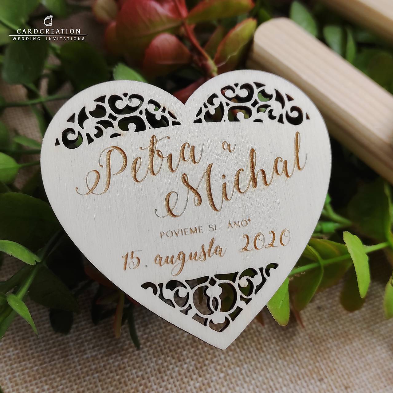 Svadobná magnetka - 013