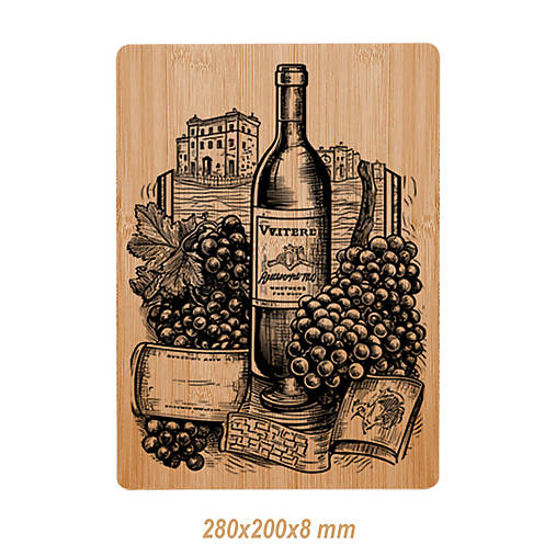 Príbory, varešky, pomôcky - Doska na krájanie 018j - 16293113_