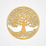 Dekorácie - Drevený strom života – Arbor Luxurians - 16294506_