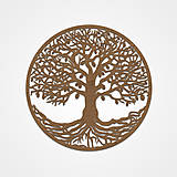 Dekorácie - Drevený strom života – Arbor Luxurians - 16294510_