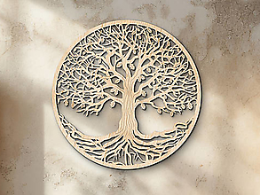 Dekorácie - Drevený strom života – Arbor Luxurians - 16294503_