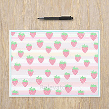Grafika - Relaxačná obrysovka fruit colour - jahody - 16294461_