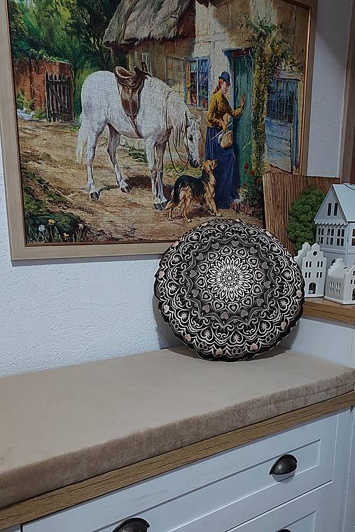 Úžitkový textil - Sedák do vstavanej skrine-zamat-kapučíno (55/72/12cm- komplet) - 16296287_
