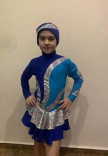 Detské oblečenie - Tréningové šaty na krasokorčuľovanie - 16296896_