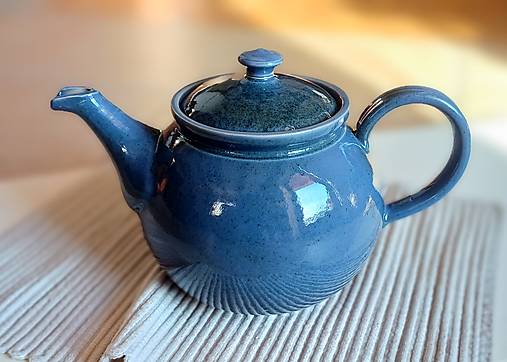 Čajník- modrý