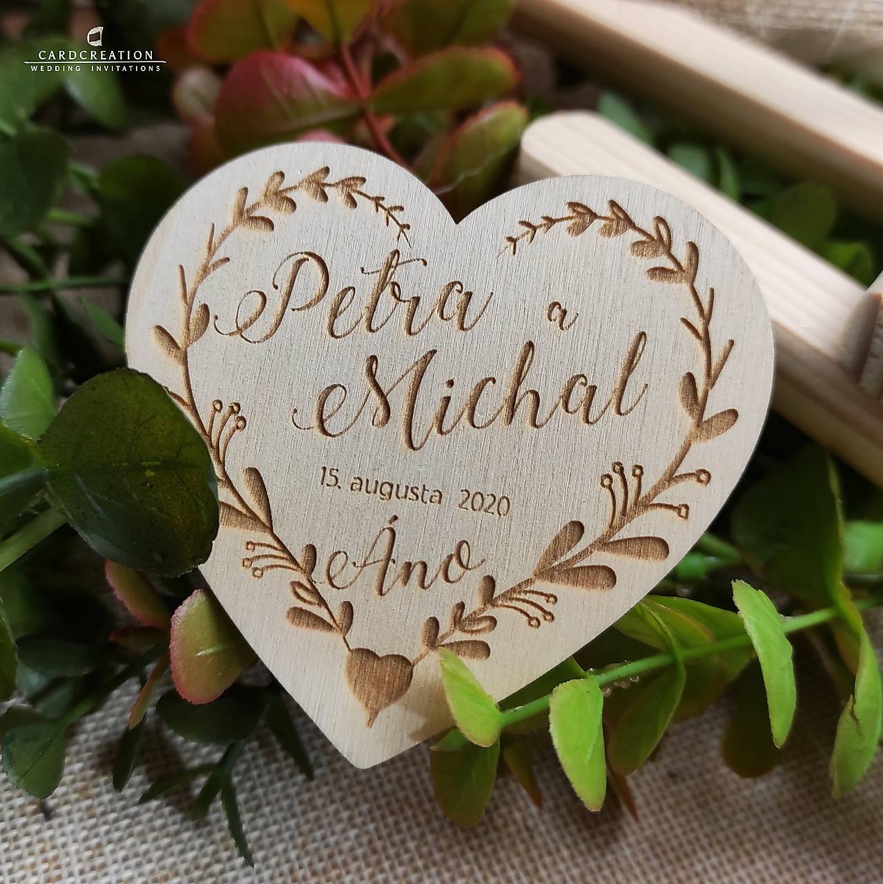 Svadobná magnetka - 014