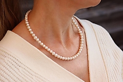 Náhrdelníky - Perlový náhrdelník - 16297061_