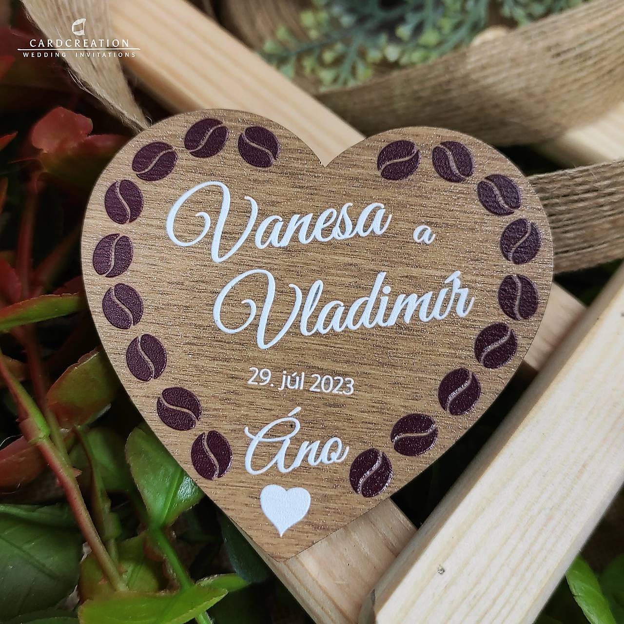 Svadobná magnetka - 016