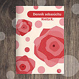 Papiernictvo - Denník sebasúcitu floral simple (ružičky) - 16299166_