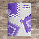 Papiernictvo - Denník sebasúcitu geometry border (štvorce) - 16299611_