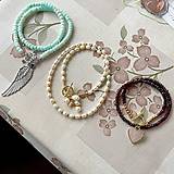 Náhrdelníky - Luxury Pearls Necklace Stainless Steel / Náhrdelník perly, rokajl, oceľ, E007 - 16302356_