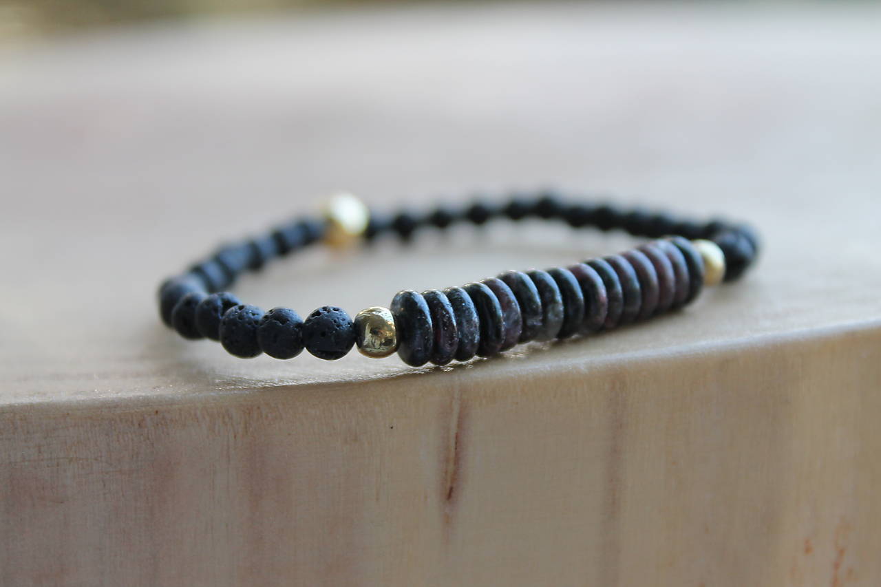 Rondelle - Granát čierny