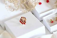Prstene - Valentínska kolekcia – prsteň - 16307480_