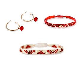 Sady šperkov - Valentínska kolekcia – set šperkov - 16307473_