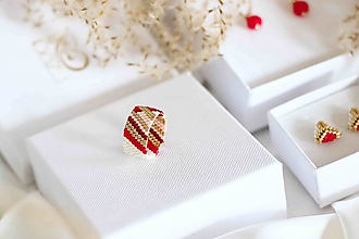 Prstene - Valentínska kolekcia – prsteň - 16307480_
