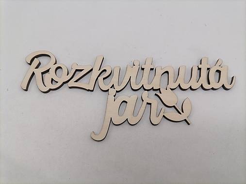 Polotovary - Výrez rozkvitnutá jar - 16306359_