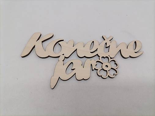 Polotovary - Výrez konečne jar - 16306382_