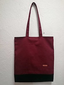 Nákupné tašky - Pevná nákupná taška na plece podšitá - 16305272_