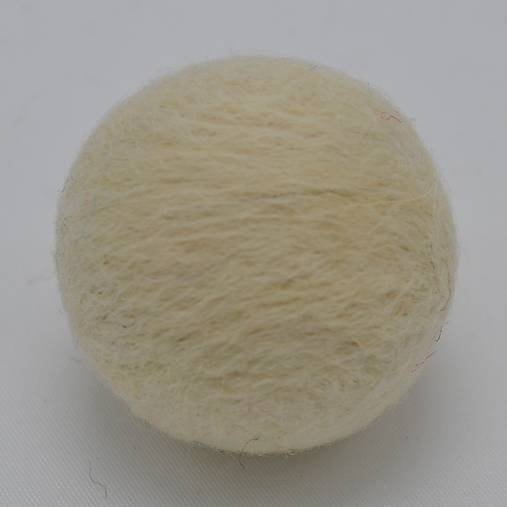 Pre zvieratá - Plstená loptička MERINO pr. 4cm - 16307201_