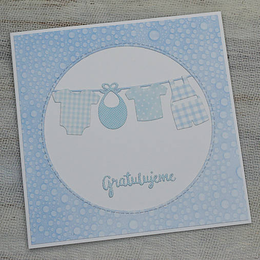 Papiernictvo - Pohľadnica k narodeniu chlapčeka - 16306829_