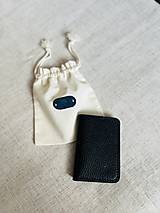 Peňaženky - Kožená peňaženka NO.1  (Čierna) - 16305478_