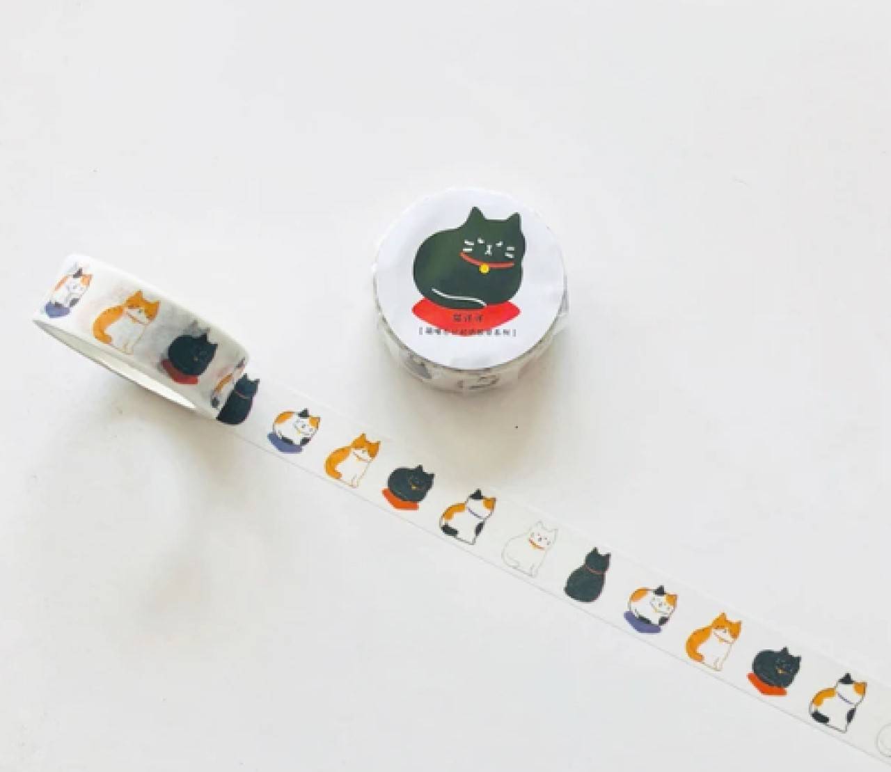 WP101 Washi páska mačičky 1,5 cm