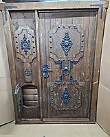 Nábytok - Starožitné vchodove dvere 90/156cm - 16308537_