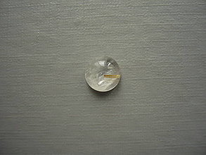 Minerály - Kabošon - sagenit 8 mm, č.7Af - 16309779_