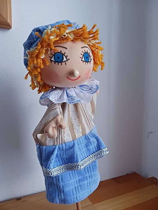 Hračky - Maňuška. Bábika Princ Jaromil. - 16311989_