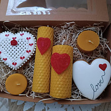 Svietidlá a sviečky - Valentínska voňavá krabička - 16314910_