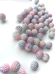 Korálky - Dúhové perličky - 16313121_