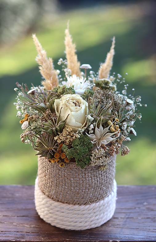 Dekorácie - Prírodný aranžmán - 16314522_