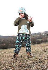 Detské oblečenie - V Ý R a jeho K A M O Š I... rastúce softshellové nohavice, veľ. 74-134 - 16313073_