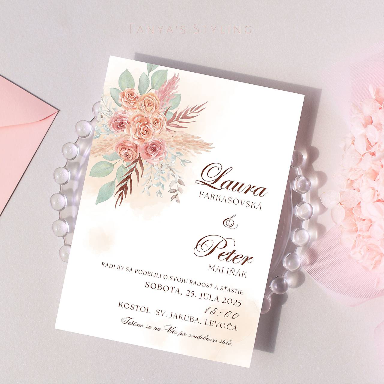 Svadobné oznámenie