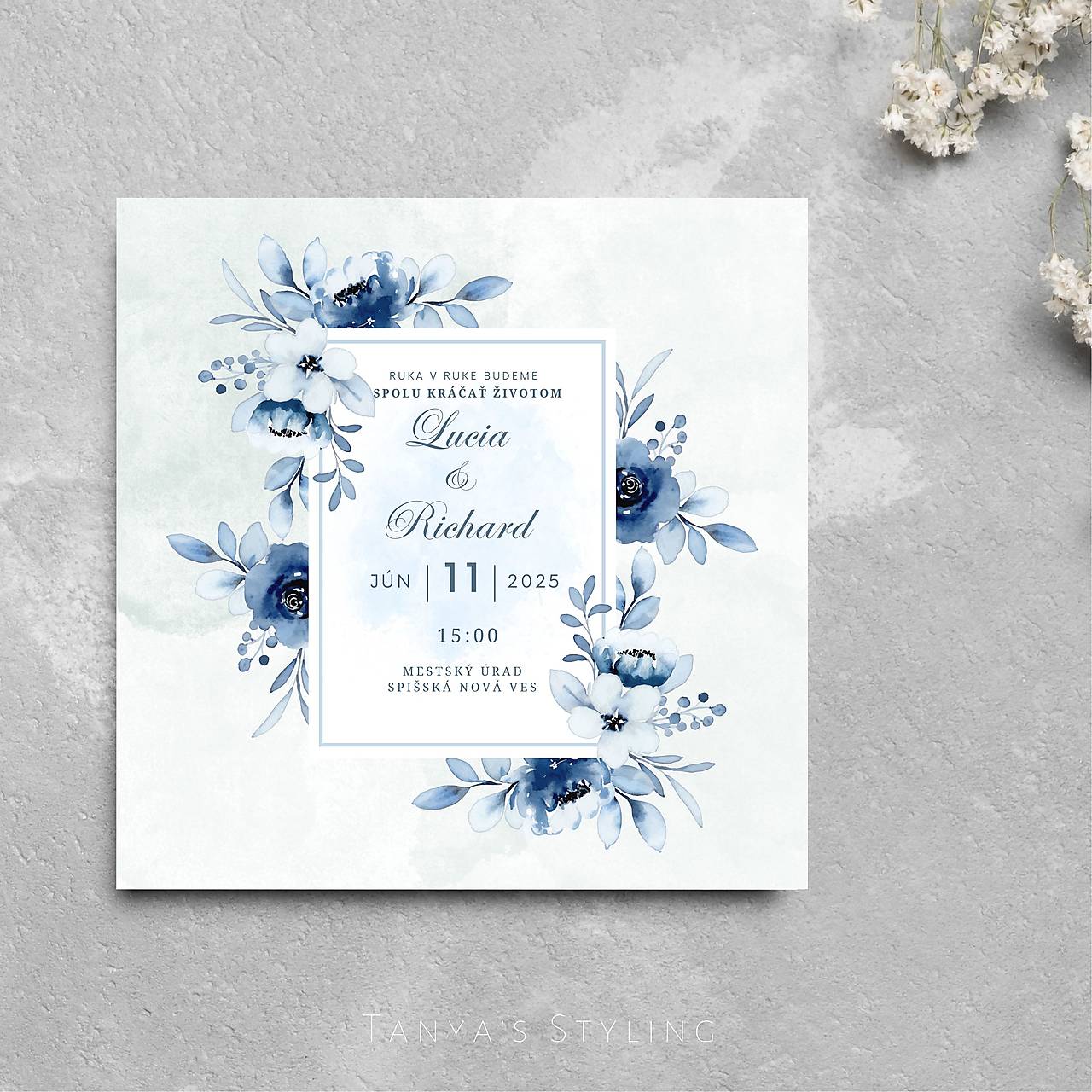 Svadobné oznámenie