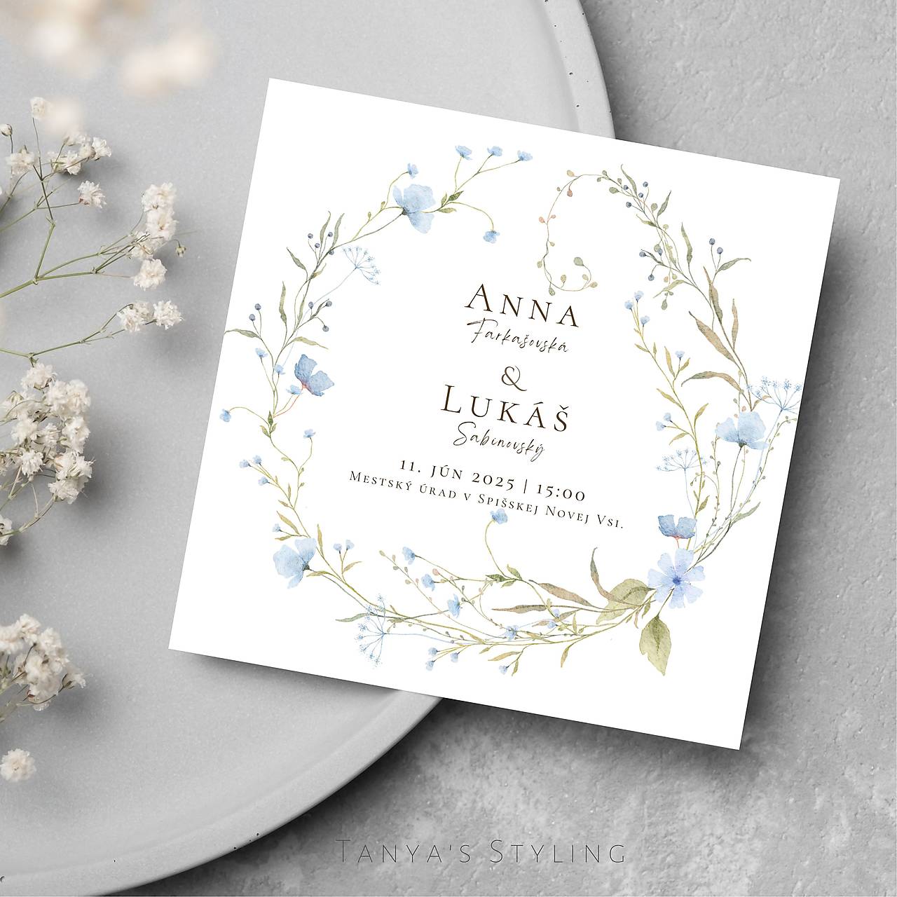 Svadobné oznámenie