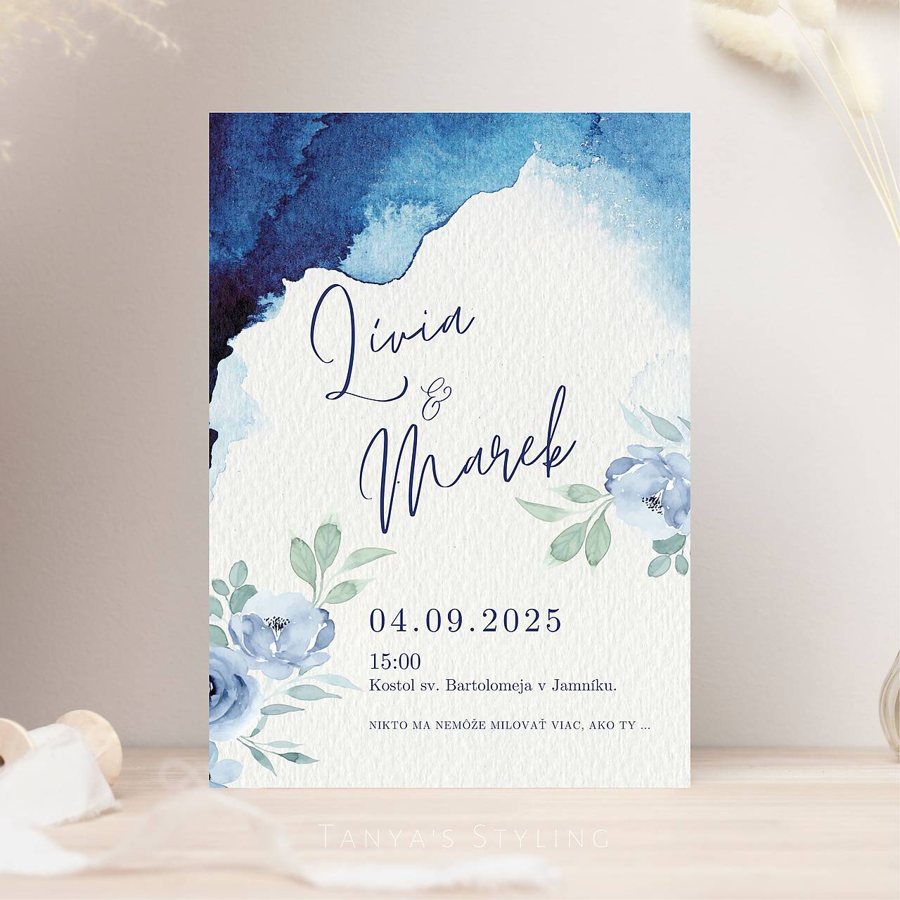 Svadobné oznámenie