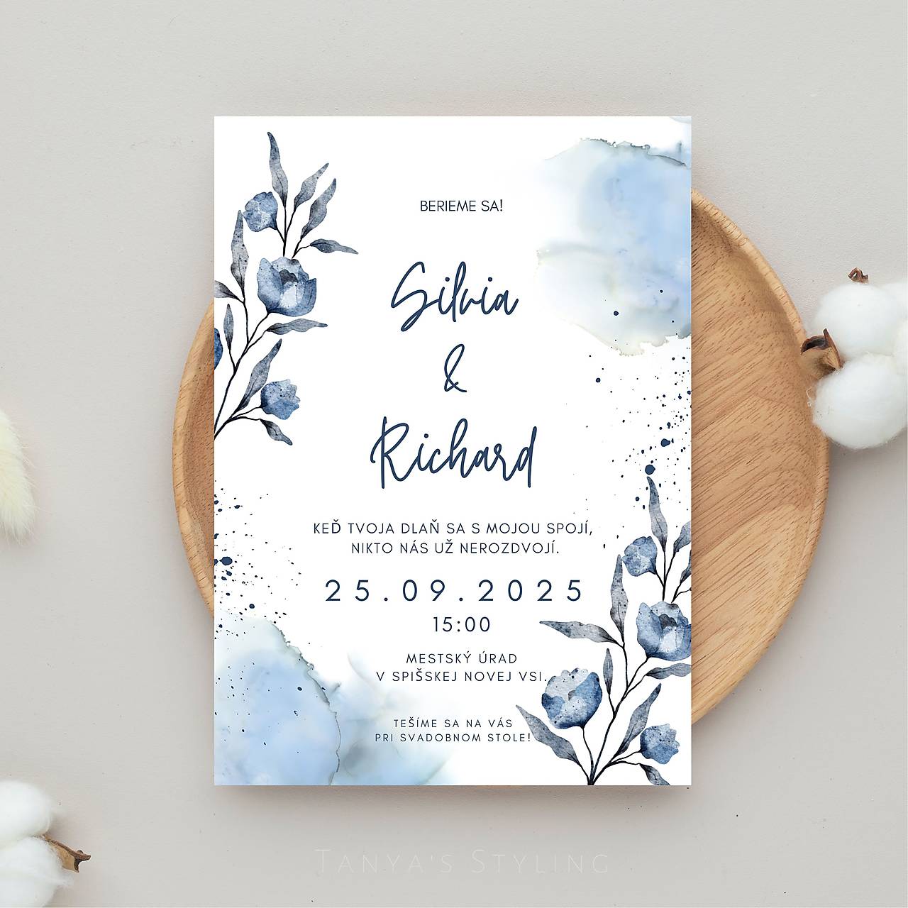 Svadobné oznámenie