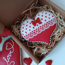 Dekorácie - Valentínske srdiečko v krabičke - 16315010_