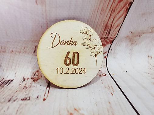 Magnetky - Magnetka - darček pre hostí - 16317222_
