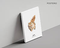 Grafika - Pérzska mačka - personalizovaný plagát mačky - 16318700_