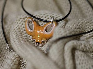 Iné šperky - Fox - lesné zviera šperk - 16322883_
