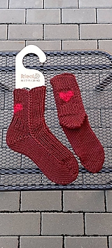 Ponožky, pančuchy, obuv - Ponožky Valentín - 16323099_