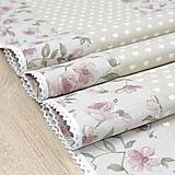 Úžitkový textil - CHANTAL - jemná romantika - behúň na stôl - 16323151_