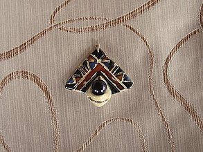 Náhrdelníky - Etno šperk - geometrický vlys - 16324301_