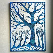 Obrazy - Ticho stromov (70x50) - 16323089_