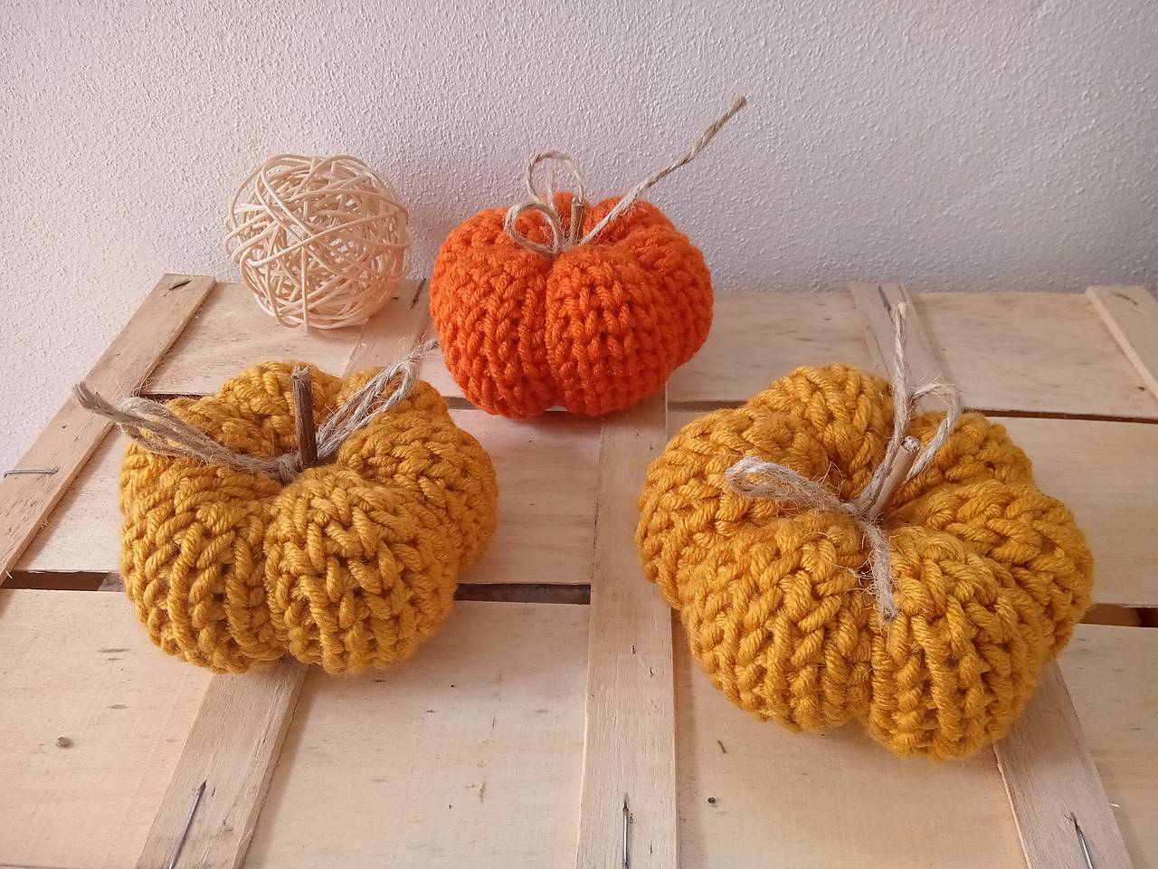 Háčkovaná tekvička  (Horčicová)