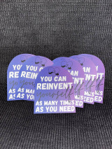 Papier - you can reinvent yourself as many times as you need - 16329661_